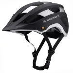 Wozinsky MTB &Scaron;almas su Nuimamu Skydeliu, Lengvas, 57-62 cm, Juodas-Sidabrinis