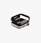UNIQ Valencia Apple Watch Series 46 mm buferinis dėklas, Titanium Silver