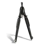 ARISTO Black Edition Precision Drawing Compass Black, 1 Piece (AR55778-25)