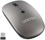 Unitek SlimTrack T060AGY01 belaidė optinė pelė, 2,4 GHz, pilka