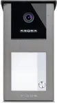 VIDOS IPX S101-1 Lauko skydelis su RFID skaitytuvu, 2MP kamera, PoE, juodas