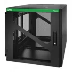 APC NetShelter 12U sieninis tinklo stovas su &scaron;oninio UPS montavimo galimybe, juodos spalvos