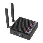 MINIX Z300-0dB barebone mini PC, Intel Core 3 N300, 8C/8T, DDR4 3200, Wi-Fi 6, BT 5.2, 2,5GbE, 2x HDMI 2.1, be ventiliatoriaus