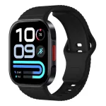 Xiaomi Watch 6 Lite &ndash; 1.96 colio AMOLED i&scaron;manusis laikrodis, Bluetooth skambučiai, 5 ATM atsparus vandeniui, juodos spalvos