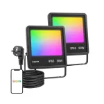 Lepro F1 50W LED prožektorius IP65 5000Lm 5000K dienos &scaron;viesa, montuojamas ant sienos