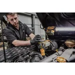 DEWALT 12V XR be&scaron;epetėlis 1/4 colio reketinis veržliaraktis DCF504N (be akumuliatoriaus ir įkroviklio)