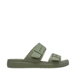 Crocs Brooklyn Buckle Low moteri&scaron;kos platforminės basutės, žalios, 211215 3BX 38-39