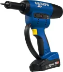 Gesipa FireBird Pro belaidžio kniedijimo veržlių įrankis, 18V CAS, 15 kN, su 2.0Ah baterija, įkrovikliu, L-BOXX
