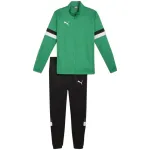 PUMA vyri&scaron;kas Team Rise treniruočių kostiumas Forest Night / Puma Black 2XL