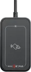 RF IDeas WAVE ID Plus SDK juodas virtualaus COM prievado RFID skaitytuvas