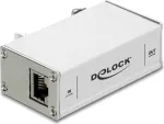 Delock Tinklo apsaugos nuo vir&scaron;įtampių modulis RJ45 10G, DIN bėgio tvirtinimas