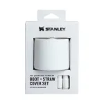 STANLEY The Quencher silikoninis dėklas ir &scaron;iaudelio dangtelis 1,18L baltas