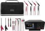 VOLTCRAFT VC-11785300+VC-18652750 Universalus i&scaron;manusis įkroviklis NiMH/NiCd AA, AAA, C, D, 9V su LCD, 4+2 kanalai, su 4x VARTA AA 2100mAh