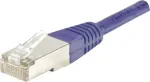Exertis Connect 234190 Cat6 F/UTP tinklo kabelis, violetinės spalvos, 3 m