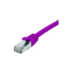 EXERTIS CONNECT CAT 6 F/UTP komutacinis kabelis, PoE, be halogenų, violetinės spalvos, 30 m 854419