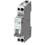 SIEMENS SENTRON 5SL6 automatinis grandinės pertraukiklis 230V 6kA 1P+N B13 (5SL6013-6)