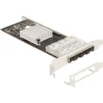 Delock PCI Express x4 kortelė į 4 x SFP lizdą Gigabit LAN i350 (88342)