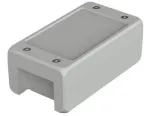 Bopla Bocube Alu BA-S 140806 F universalių korpusas, 159 x 86 x 60 mm, &scaron;viesiai pilkas RAL 7035, aliuminis, IP66/IP67 00163125