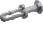 Hager L5067 skėtinis kniedė, 6 mm gręžimo skylė, 3-8 mm suspaudimo storis, be halogenų, pilka