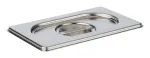 APS GN 1/9 dangtis 175 x 108 x 25 mm nerūdijantis plienas, be &scaron;auk&scaron;to įpjovos, tinka plauti indaplovėje - 1 vnt. (81591)