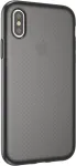 CYOO Dot Back silikoninis dėklas Apple iPhone XS Max - permatomas/juodas