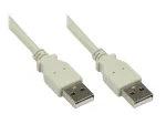 EXSYS USB 2.0 Type-A vyri&scaron;kas į vyri&scaron;ką kabelis 5m EX-K1532