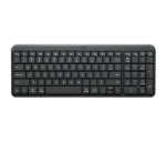 Belaidė kompakti&scaron;ka klaviatūra Logitech K250, JAV i&scaron;dėstymas, USB nano imtuvas, žemo profilio klavi&scaron;ai
