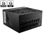 MSI MPG A850G PCIE5 maitinimo blokas 850 W 24-pin ATX ATX juodas