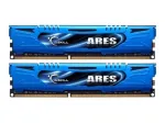 G.Skill ARES 16 GB (2x 8 GB) DDR3-2133 MHz CL10 atminties rinkinys, mėlyna, F3-2133C10D-16GAB