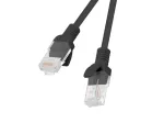 Tinklo kabelis LANBERG PCU6-10CC-1000-BK RJ-45 Cat6 U/UTP 10 m Juodas
