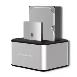 Doko stotelė QOLTEC 5316 2x 2.5/3.5 col. HDD/SSD, SATA, USB 3.0 (5 Gb/s), aliumininis korpusas