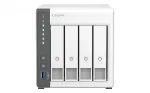 QNAP TS-433 NAS bok&scaron;tas ARM Cortex-A55 4 GB 0 TB QNAP QTS Baltas