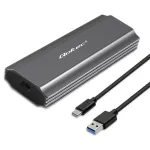 Obudowa | kiesze&ntilde; NV2271 na dysk M.2 SSD | SATA | NVMe | USB-C | 2TB