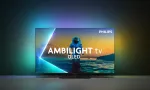 Philips 55OLED820/12 55 colių (139,7 cm) 4K Ultra HD OLED i&scaron;manusis televizorius, Google TV, Ambilight, 120 Hz, Wi-Fi, Bluetooth