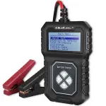 Qoltec skaitmeninis akumuliatoriaus testeris su LCD | Lenki&scaron;kas meniu | 12V | AGM | GEL | STD | 30-220AH