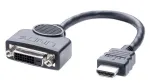Lindys DVI-D (moteri&scaron;ka) į HDMI (vyri&scaron;ka) adapterio kabelis, 0,2 m