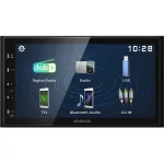 Kenwood Electronics DMX129DAB. Produktfarbe: Schwarz, DIN Gr&ouml;&szlig;e: 2 DIN, Ausgangsleistung: 64 W. Audio D/A Konverter: 24bit, Unterst&uuml;tzte Audioformate: