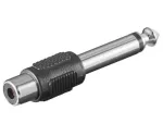 MicroConnect AUDANG lyties keitiklis 6,3 mm RCA juodas