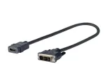Vivolink PRODVIADAPHDMI vaizdo kabelio adapteris 0,2 m DVI-D HDMI juodas