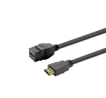 VivoLink PROKEYHDMIFM1B Juodas HDMI moteri&scaron;kas keystone įdėklas &ndash; HDMI F prievadas keystone sieninei plok&scaron;tei
