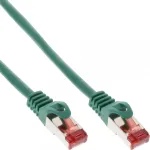 InLine Patch Laidas S/FTP PiMF Cat.6 250MHz varis halogenu neapdorotas žalias 15m