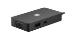 Microsoft Surface USB-C kelioninis centras - Doko stotelė - USB-C - VGA, HDMI - GigE (SWV-00002)