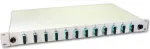 Lightwin LWL Splice Box, 24 Skaidulų, 12x DSC Daugiamodis, 50/125&micro;m OM3 Pigtail Splice Box (SPBOX 24G50 OM3 DSC)