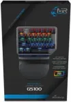 Gaming klaviatūra MediaRange MRGS100 QWERTZ voki&scaron;ka juoda sidabrinė