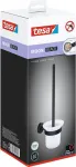 Tesa MOON BLACK - WC &scaron;epetys su laikikliu - Juoda - Balta - Stiklas - Metalas - 112 mm - 145 mm