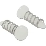 Delock Schnappniete f&uuml;r K&uuml;hlk&ouml;rper - Set 10 St&uuml;ck wei&szlig; (18272)