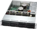 Supermicro SYS-621P-TRT Server-Barebone Intel C741 LGA 4677 (Socket E) Rack (2U) Sidabrinis