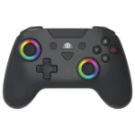 Subsonic Wireless LED Controller Black, belaidis valdiklis su RGB ap&scaron;vietimu, skirtas Nintendo Switch