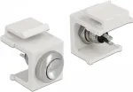 Delock 86401 Keystone mygtukas, baltas