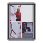 Nobo Premium Plus lauko magnetinė užra&scaron;ų lenta su užraktu 4xA4